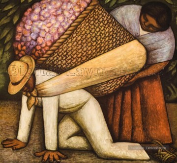 Diego Rivera œuvres - Fleuriste Diego Rivera
